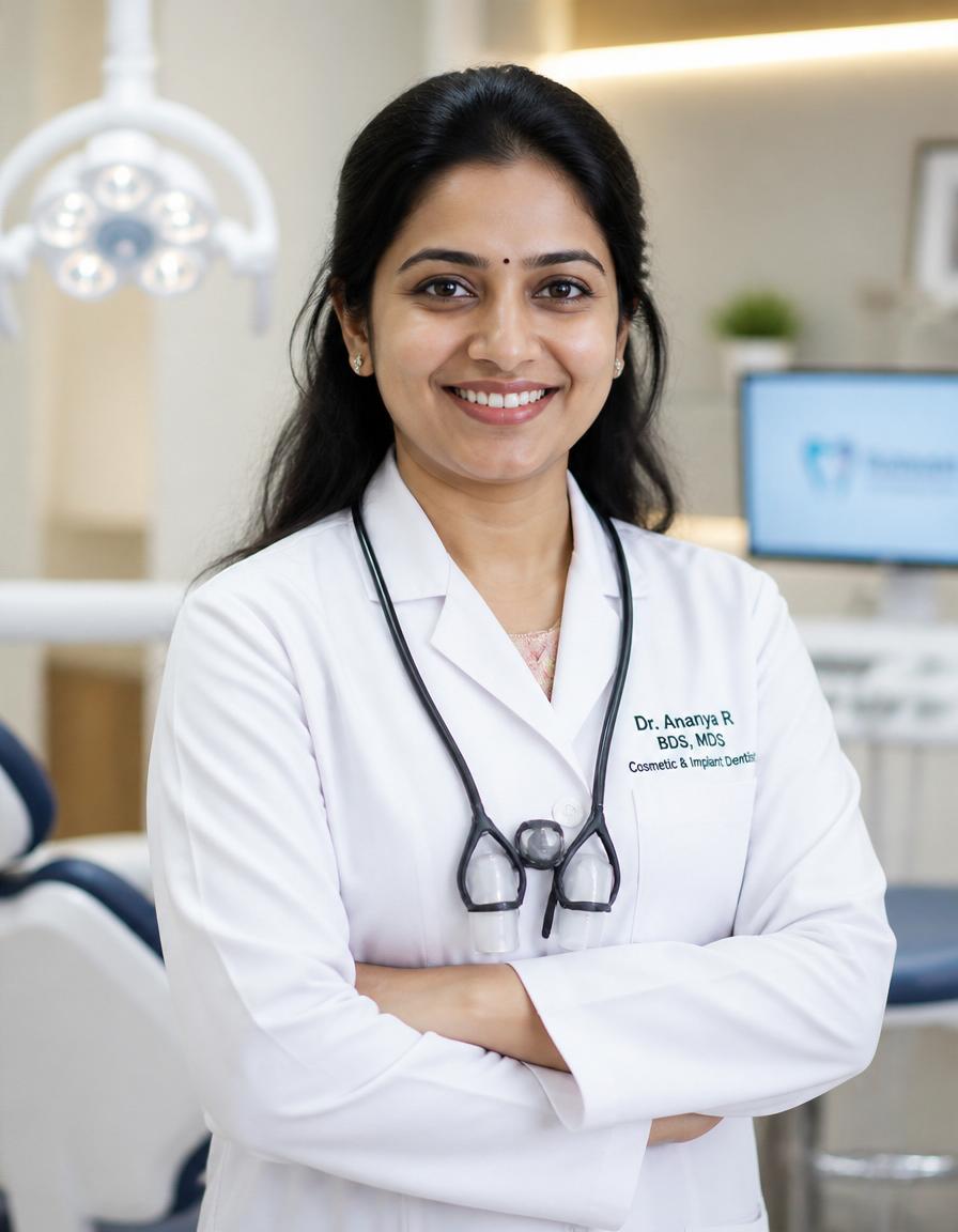Dr. Swathi — South Indian female dentist at Swathi Dental Clinic
